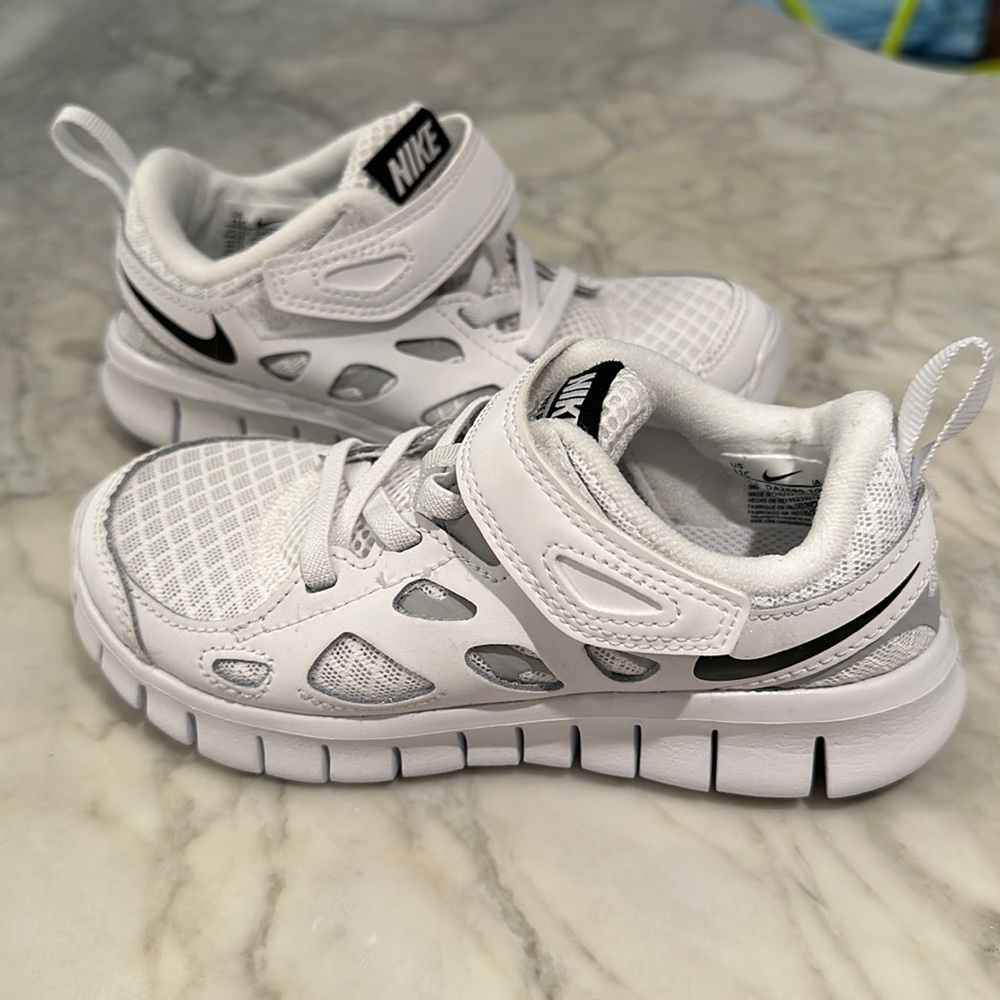 Kids Nike Free Run 2 toddler sneakers size 11c